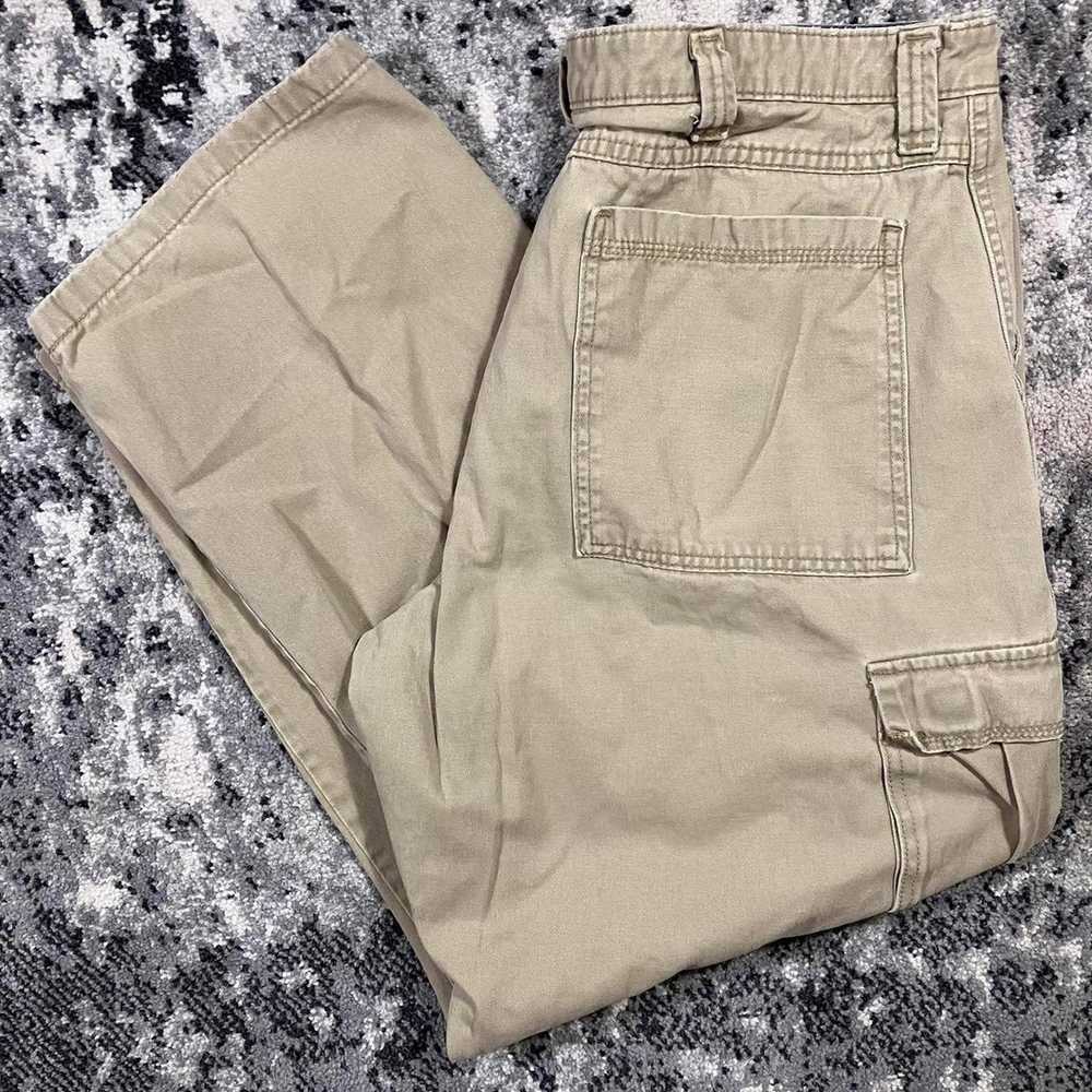 Wrangler Wrangler Tan Cargo Workwear Pants - image 1