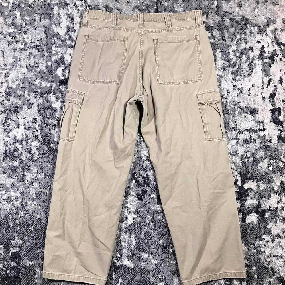 Wrangler Wrangler Tan Cargo Workwear Pants - image 5