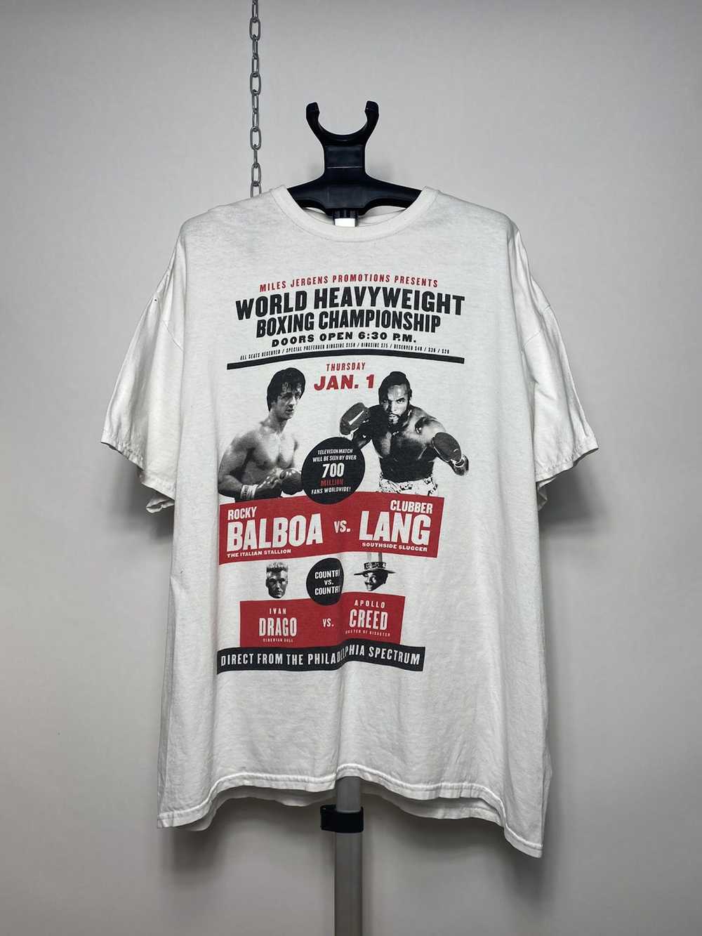 Movie × Streetwear × Vintage Vintage Rocky Balboa… - image 1