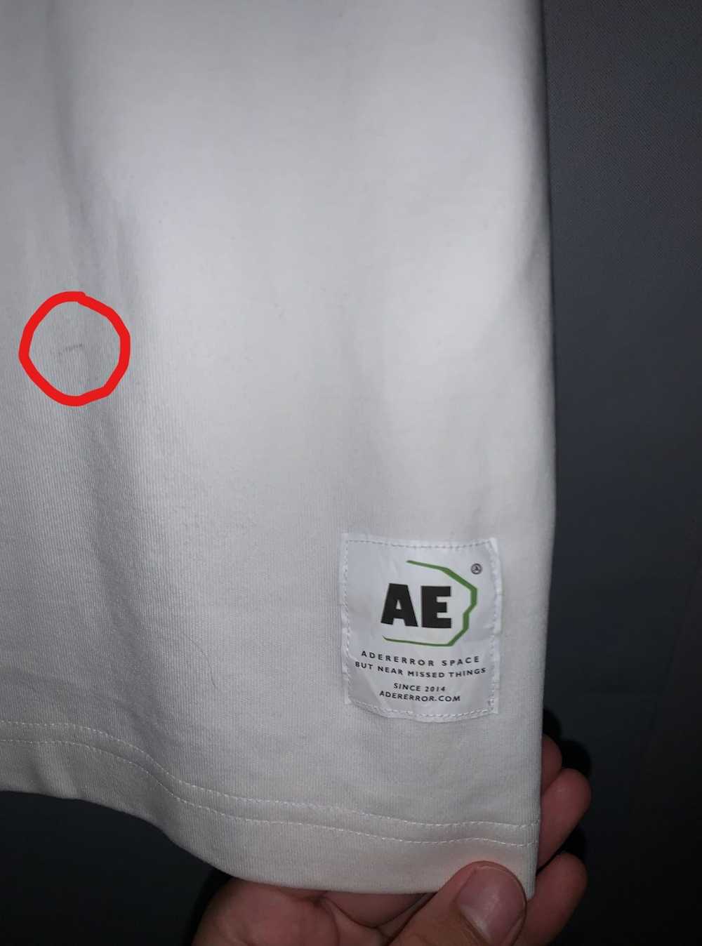Ader Error Ader Error White Studia T-Shirt (Size … - image 6