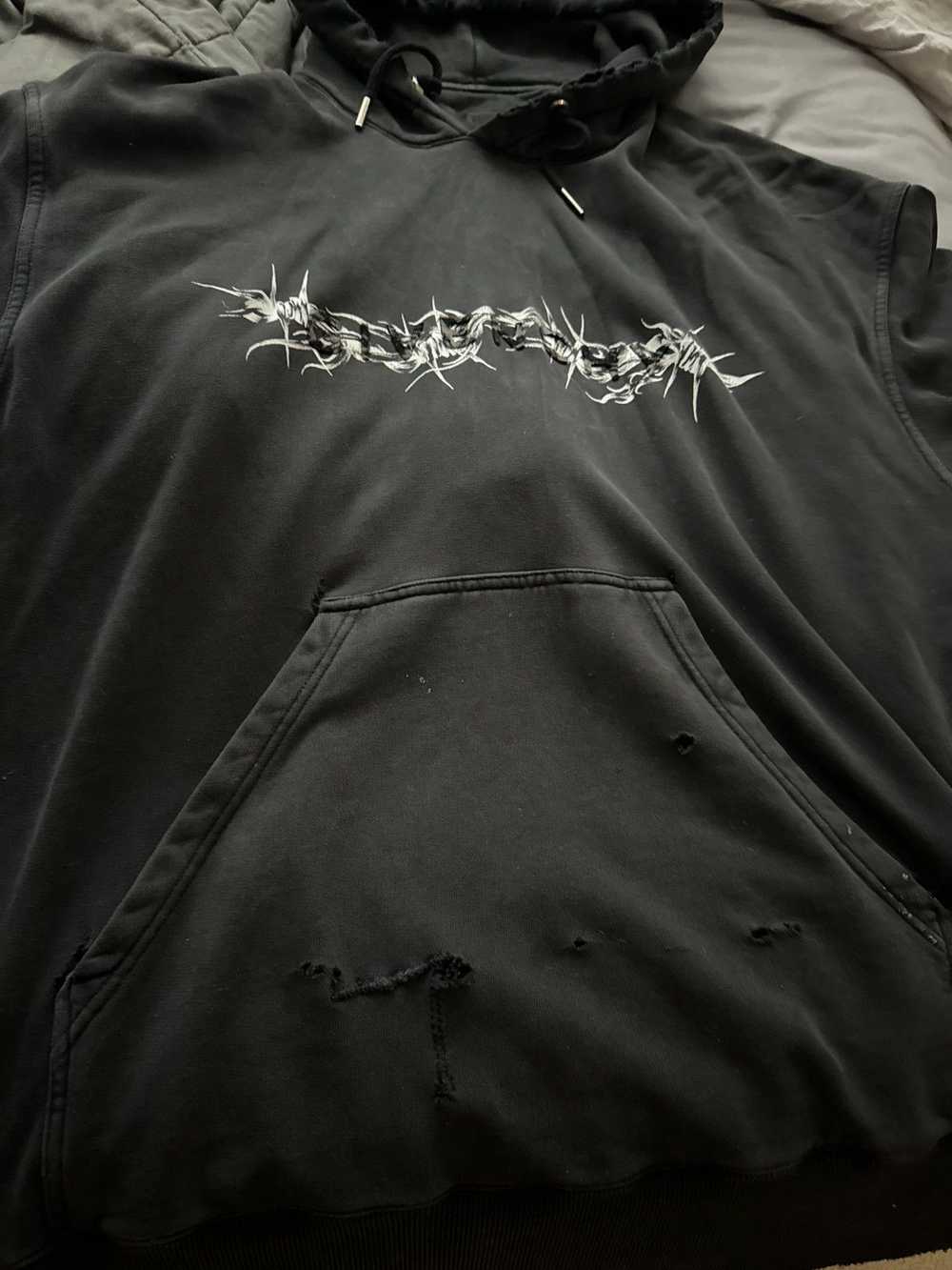 Givenchy Givenchy Barbed Wire Oversize Hoodie - image 11