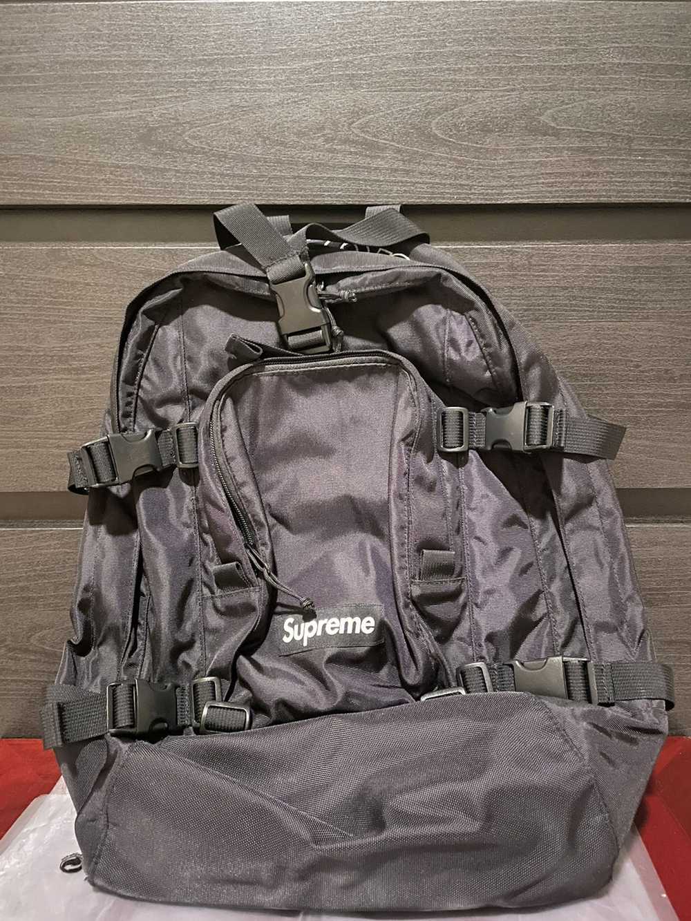 Supreme FW19 Supreme Backpack Black - image 2