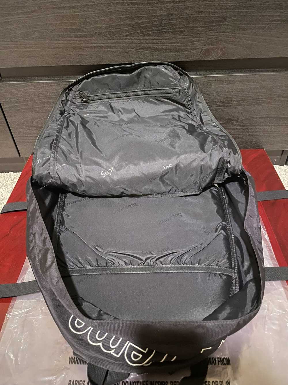 Supreme FW19 Supreme Backpack Black - image 5