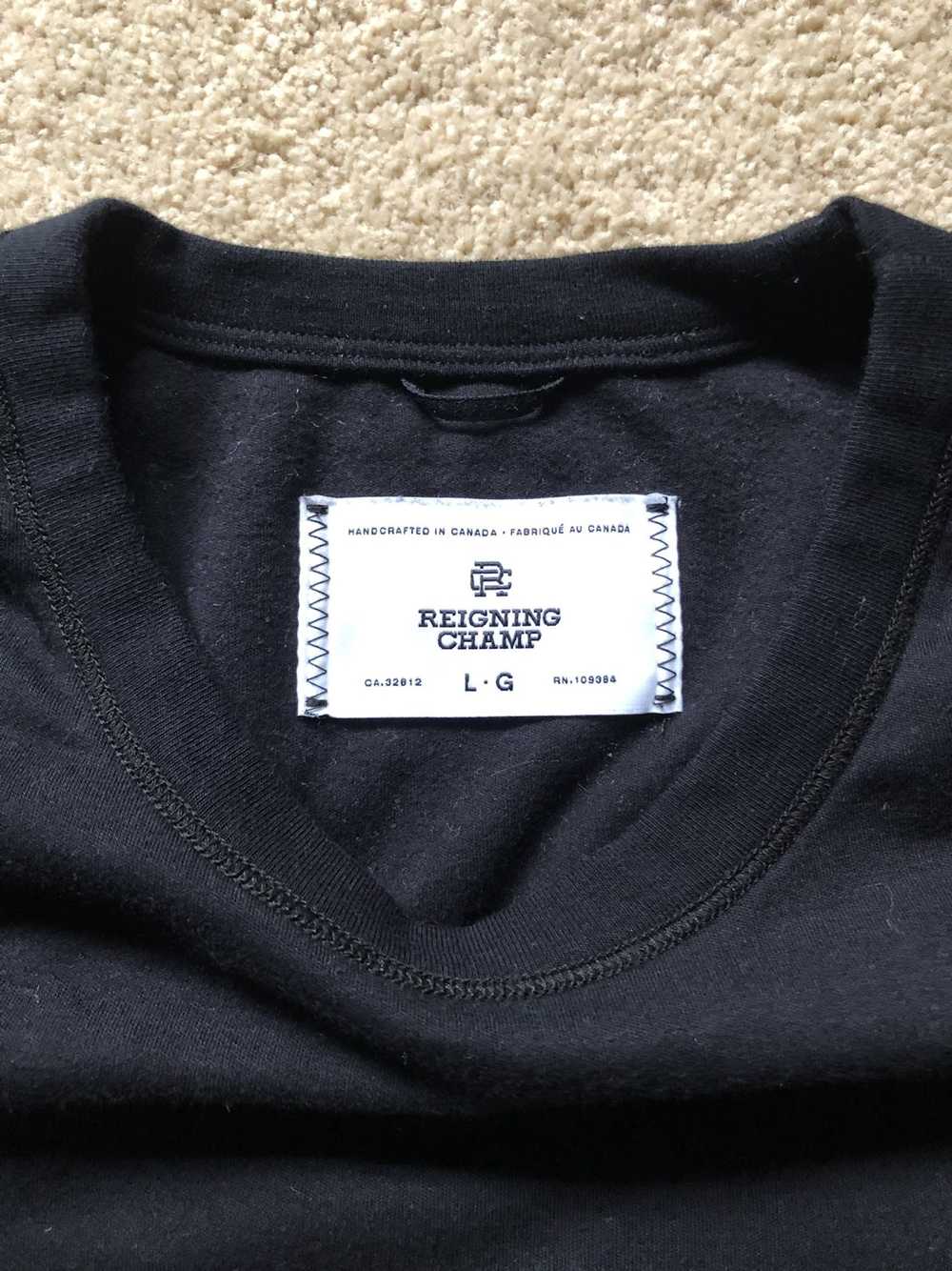 Reigning Champ Rugby Crewneck Lightweight Sweatsh… - image 5