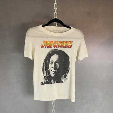 Band Tees × Bob Marley × Vintage Vintage 70s Bob … - image 1