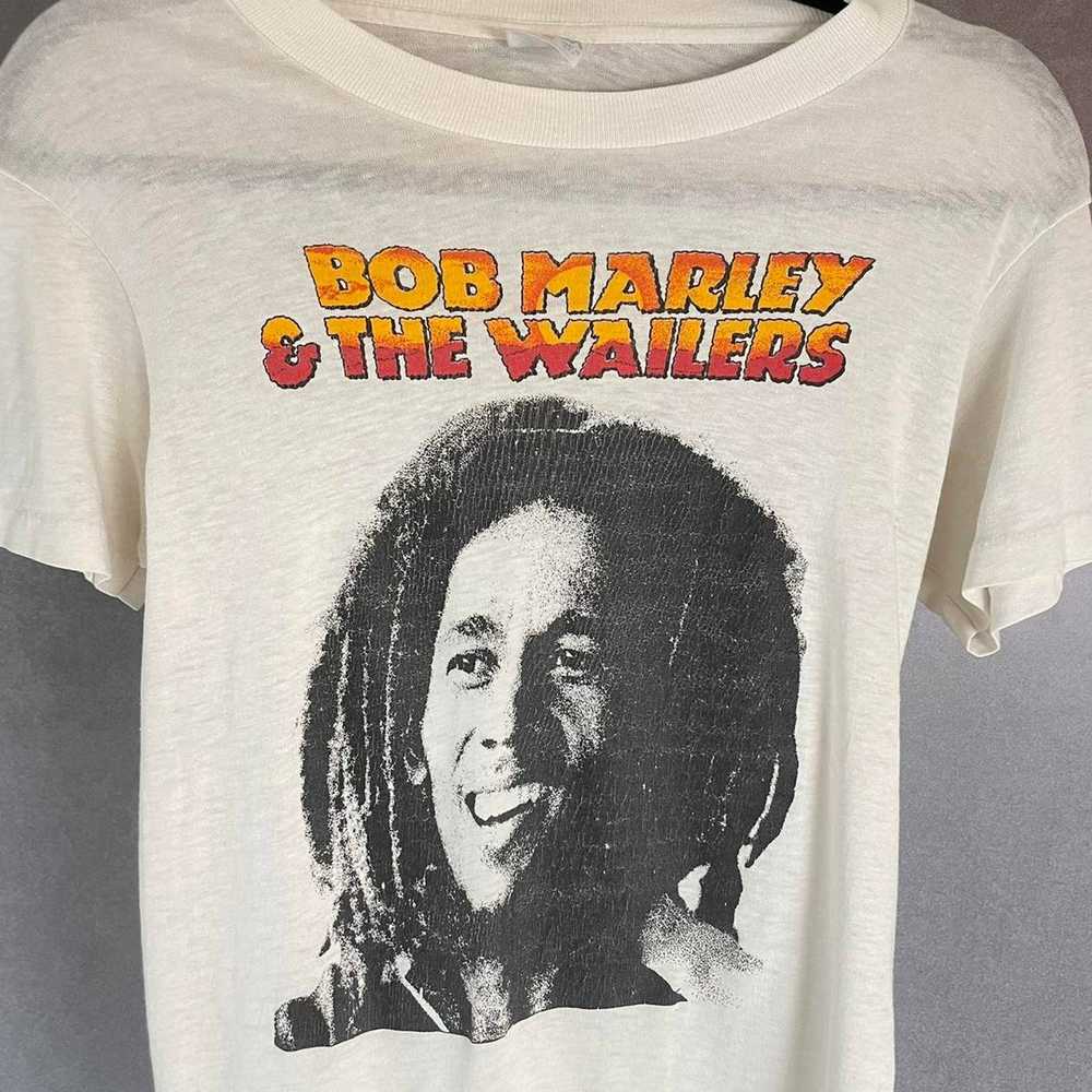 Band Tees × Bob Marley × Vintage Vintage 70s Bob … - image 2