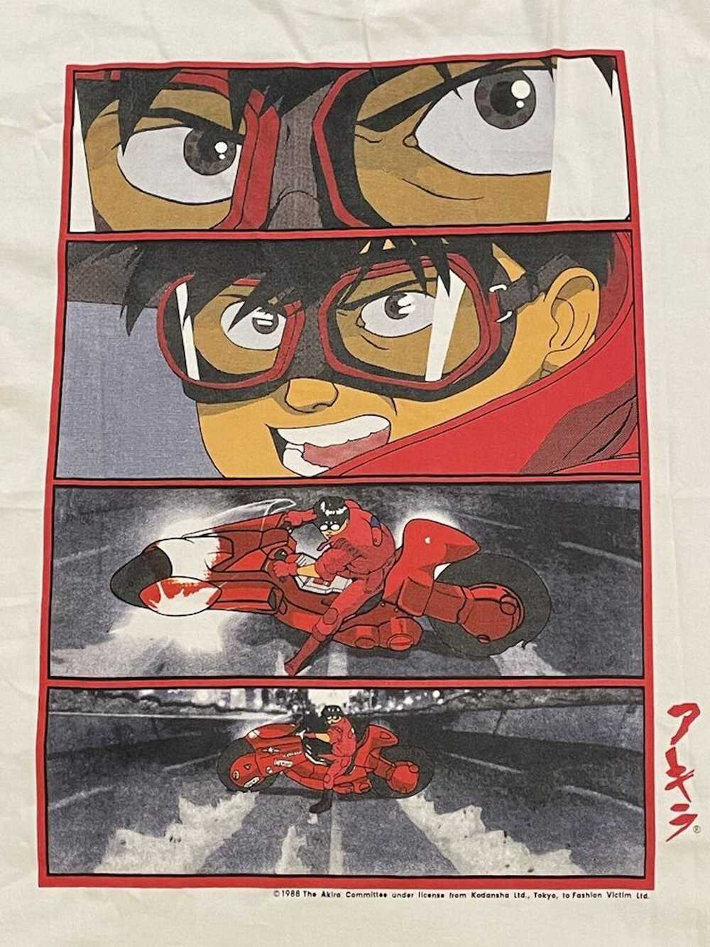 The Unbranded Brand vintage akira t shirt White X… - image 4