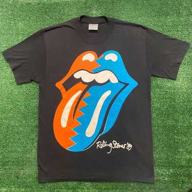 Vintage 80s Rolling Stones Rock Concert T-shirt Rare Souvenir -  Israel
