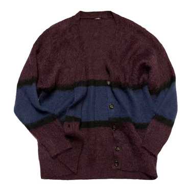 公式の KK 様 YOKE CARDIGAN MOHAIR LOOSED 21a/w カーディガン