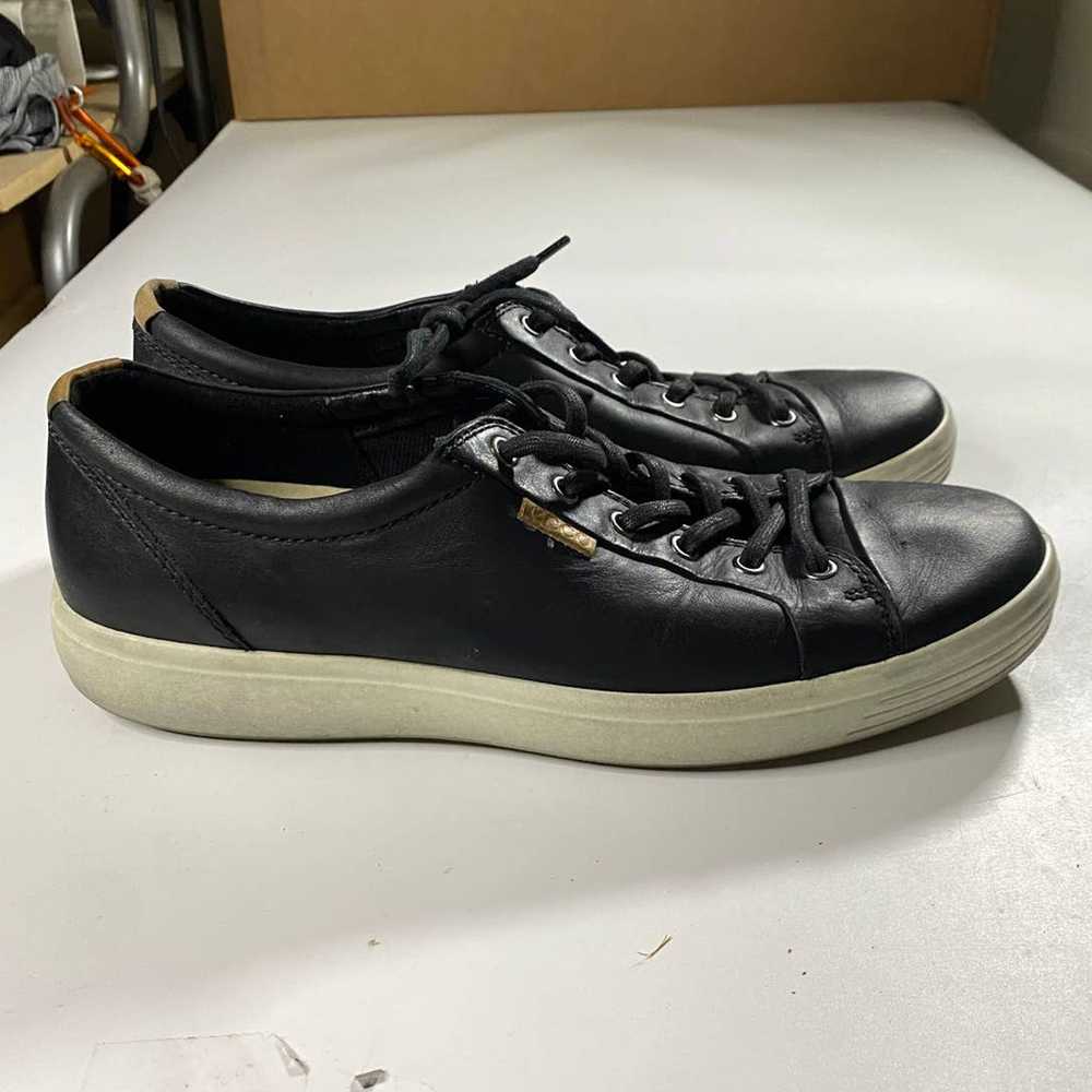 Ecco ECCO Leather Soft 7 Low Sneakers Men's Size … - image 2