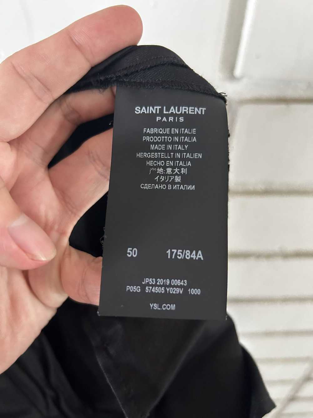Saint Laurent Paris Saint Laurent Trousers (sz 50) - image 4