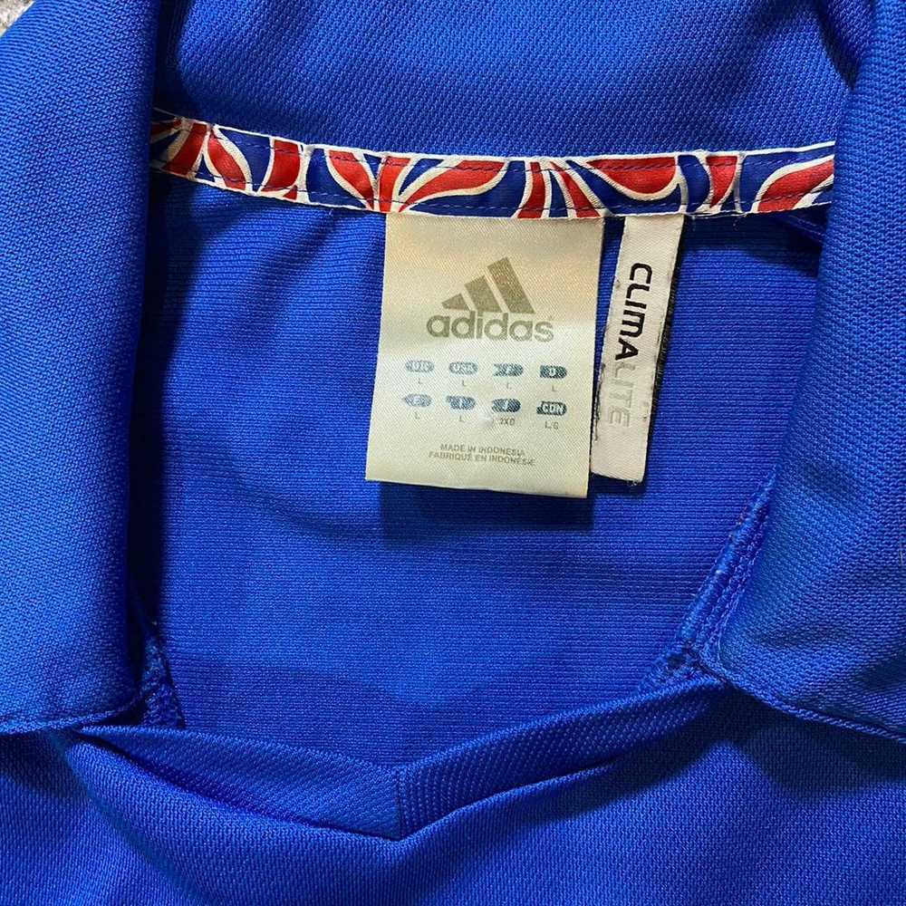 Adidas × BLOKE × Soccer Jersey Y2K Britian Olympi… - image 4
