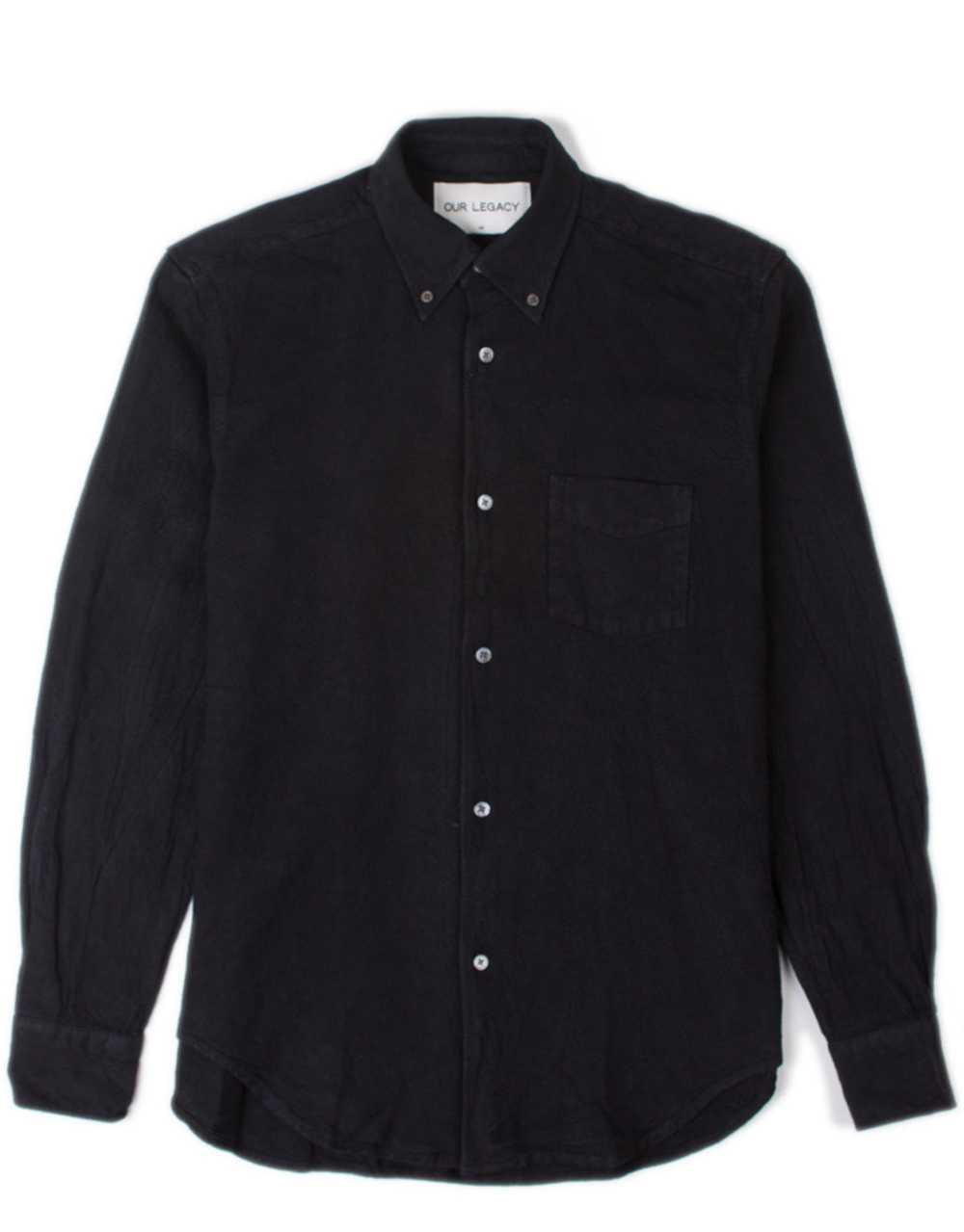 Our Legacy 1950'S SHIRT BLACK H.A. OXFORD - image 2