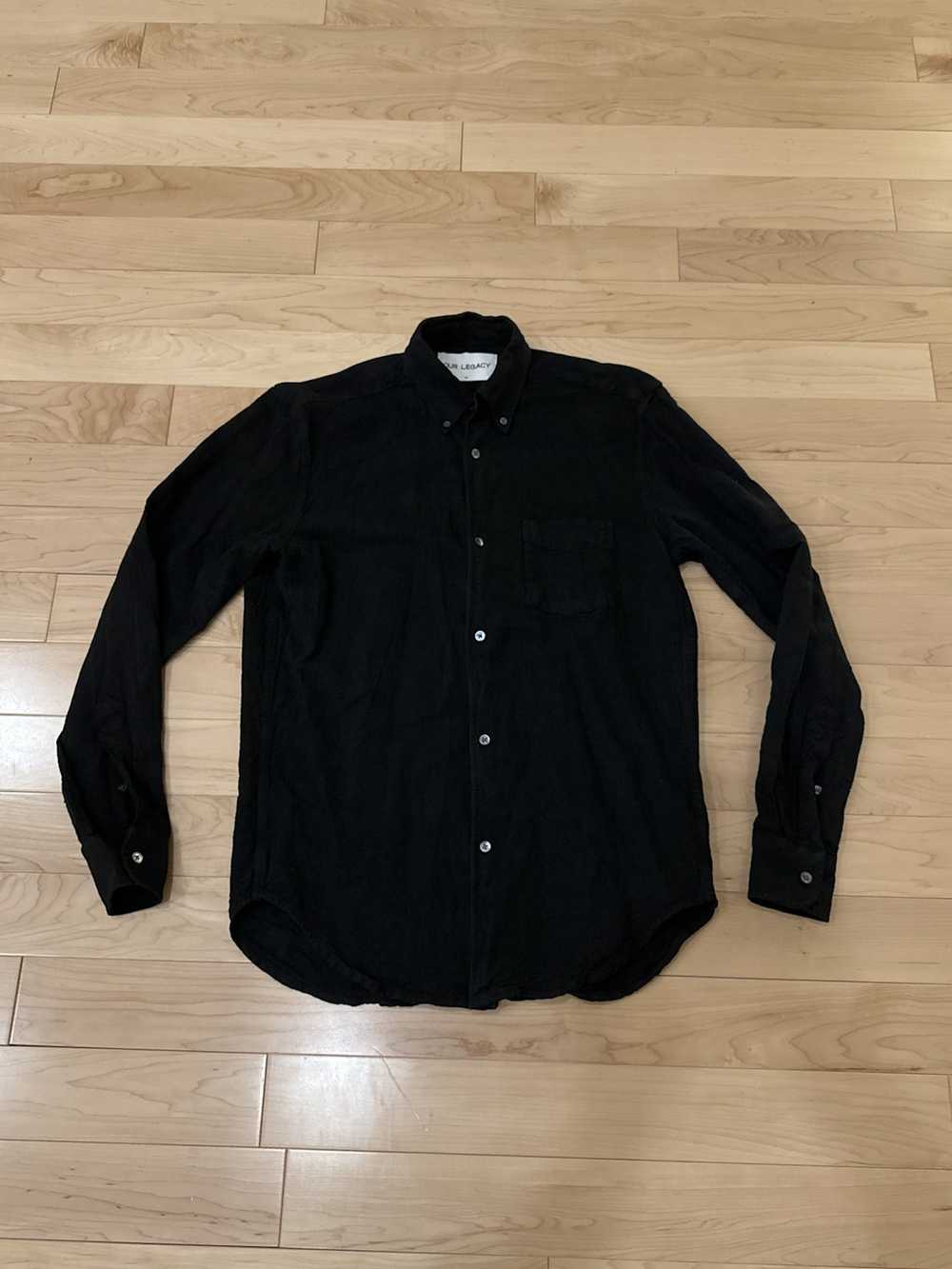 Our Legacy 1950'S SHIRT BLACK H.A. OXFORD - image 5