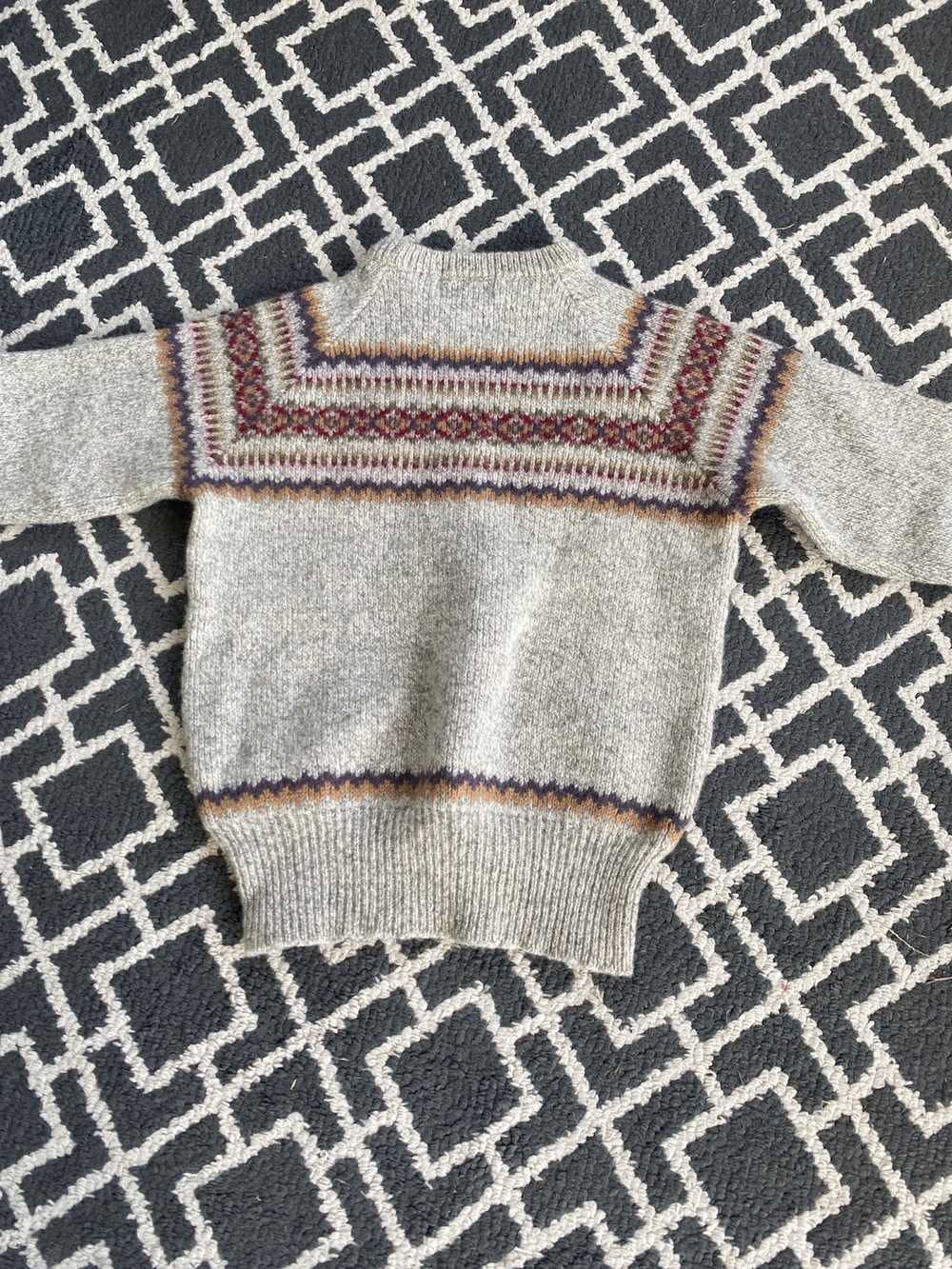 Boston Traders × Vintage 80’s Wool Pattern Sweater - image 2