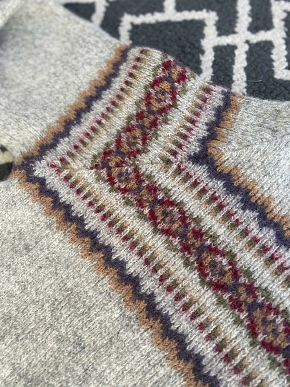 Boston Traders × Vintage 80’s Wool Pattern Sweater - image 3