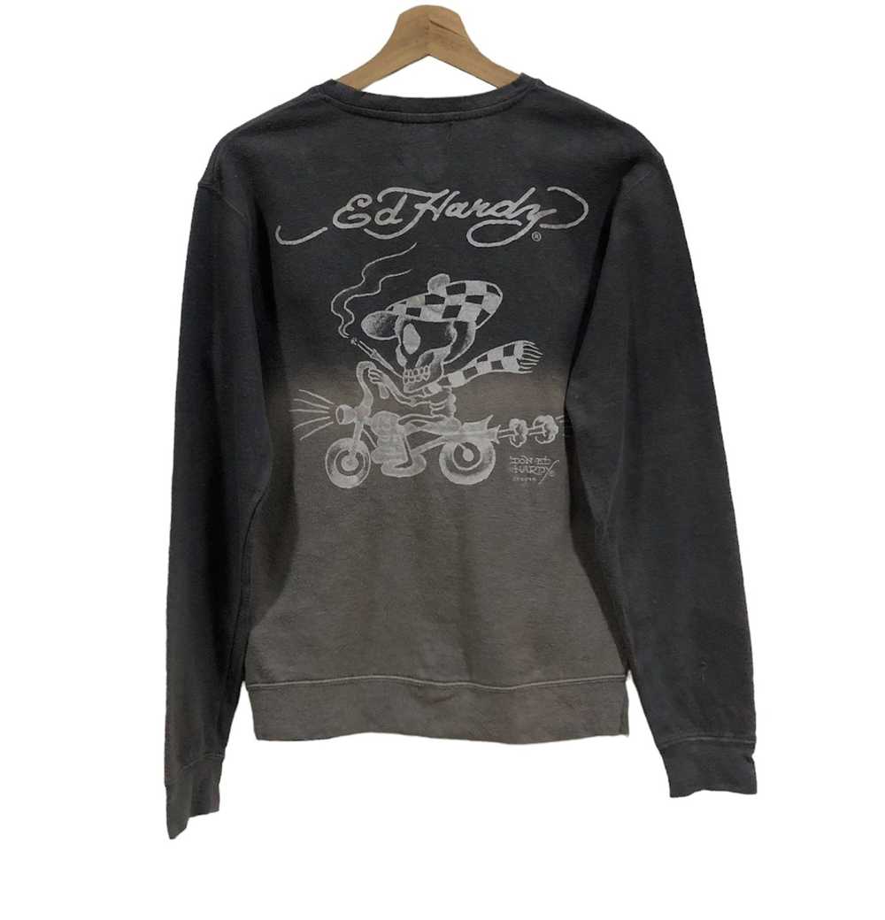 Ed Hardy × Streetwear Vintage edhardy bleach ston… - image 1