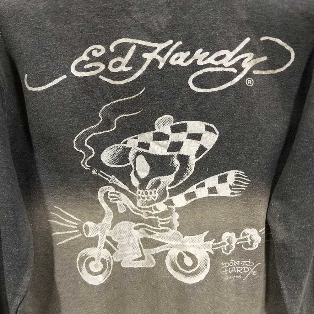 Ed Hardy × Streetwear Vintage edhardy bleach ston… - image 6