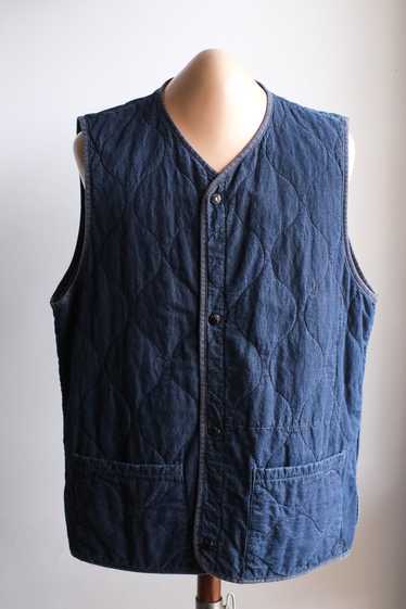 J.S. Homestead JS Homestead Indigo Quilted Vest