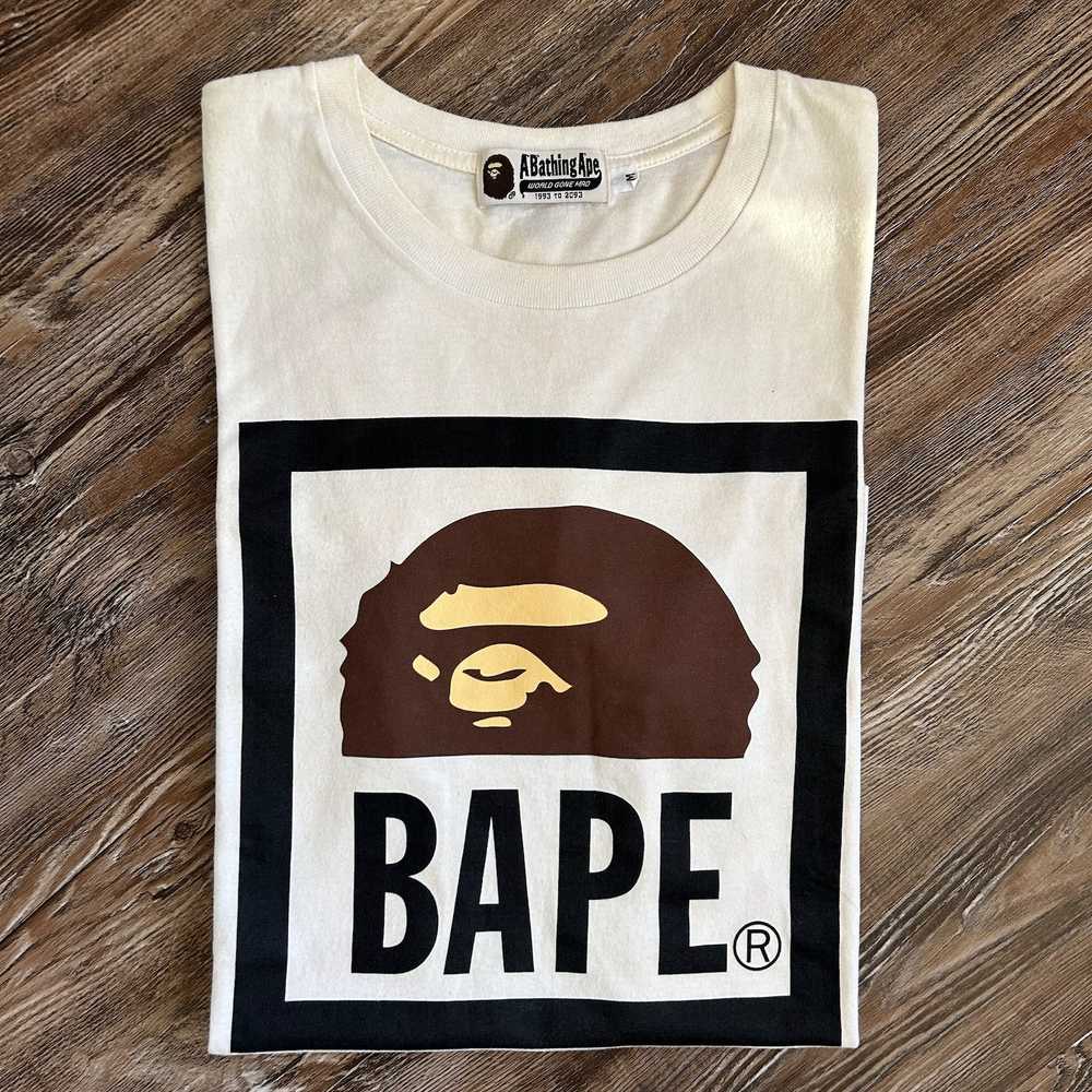 Bape Mid 2000's ape head logo tee - image 1