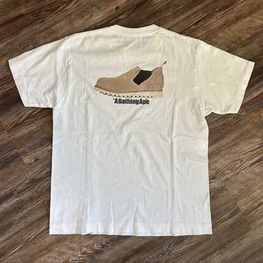 Bape Early 2000's Bape manhunt logo tee - image 1