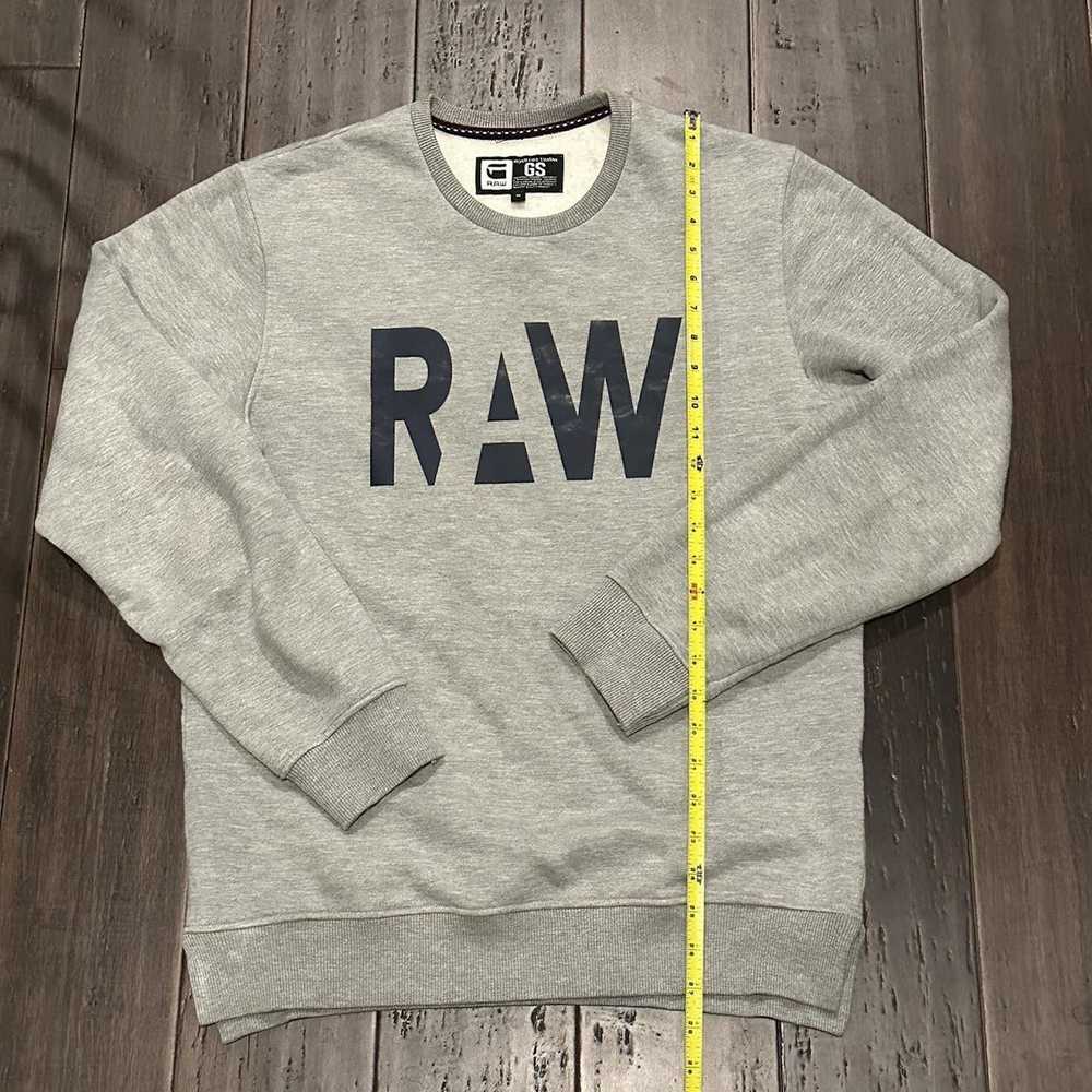 G Star Raw × Gstar G-Star Raw grey sweatshirt cre… - image 1