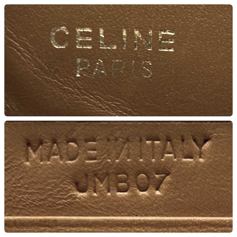 Celine Vintage Celine Macadam Bifold Wallet - image 10