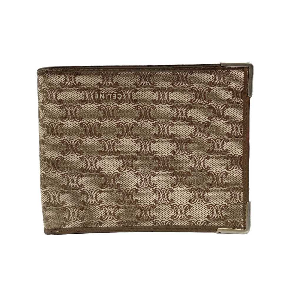 Celine Vintage Celine Macadam Bifold Wallet - image 1