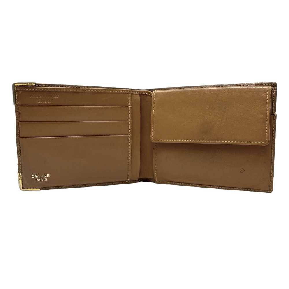 Celine Vintage Celine Macadam Bifold Wallet - image 4