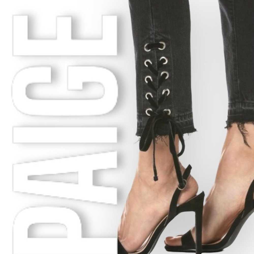 Paige PAIGE Jacqueline Straight 7/8 Ankle Velvet … - image 2