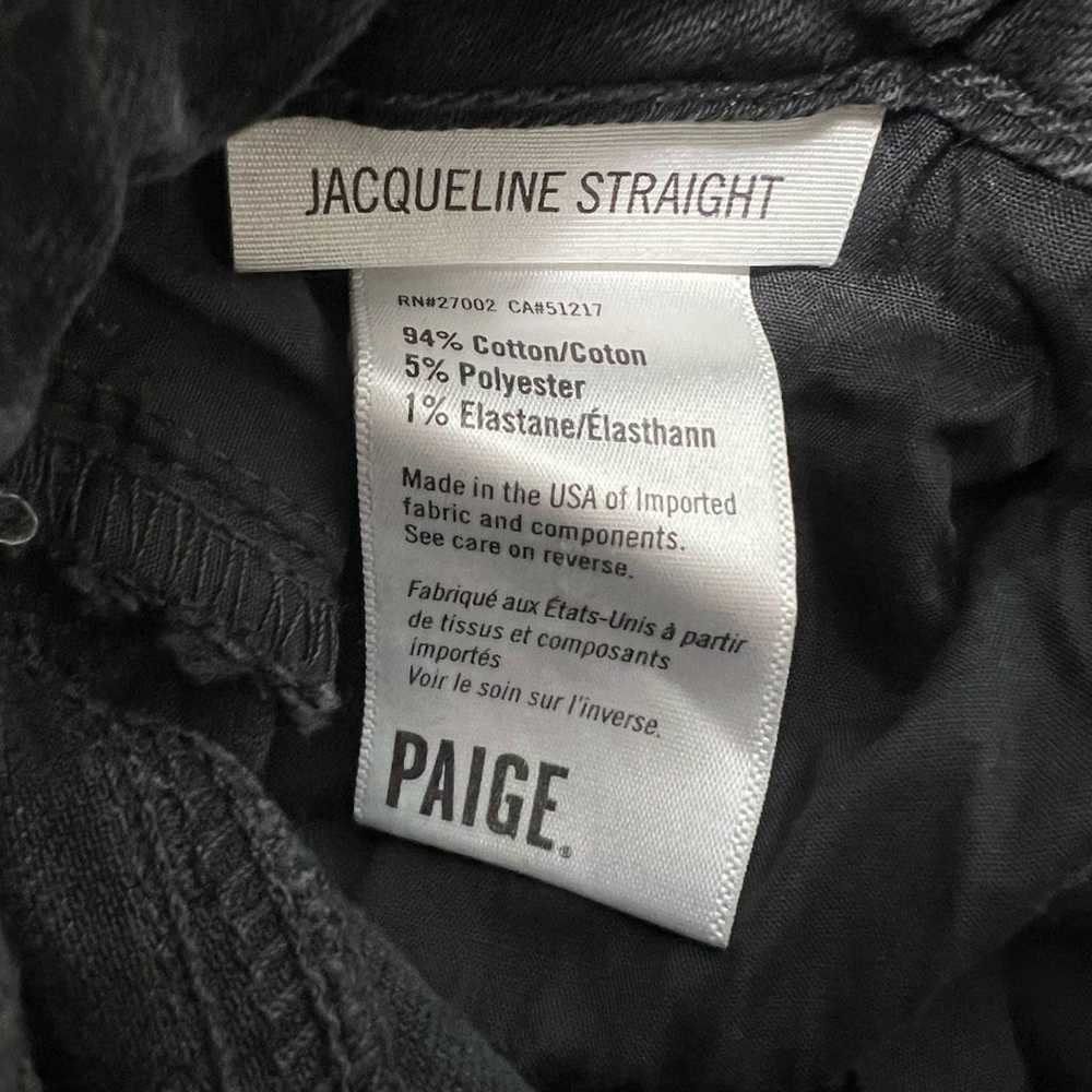 Paige PAIGE Jacqueline Straight 7/8 Ankle Velvet … - image 5