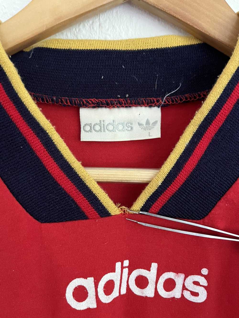 Adidas × Soccer Jersey × Vintage 🔥 Adidas Spain … - image 5