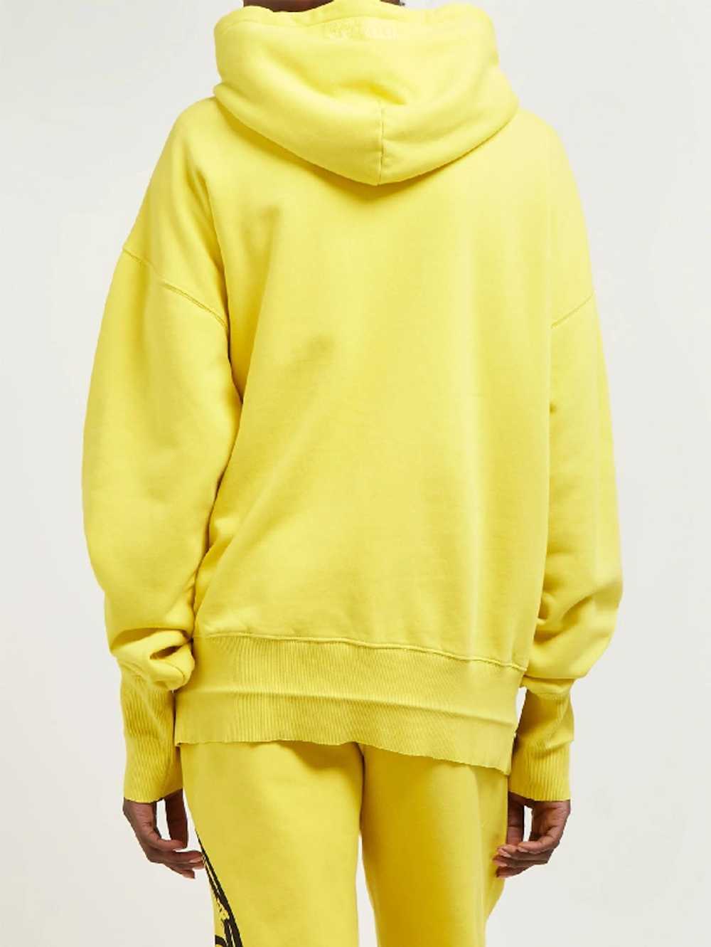 Vetements Yellow Snake Print Oversized Hoodie - image 5