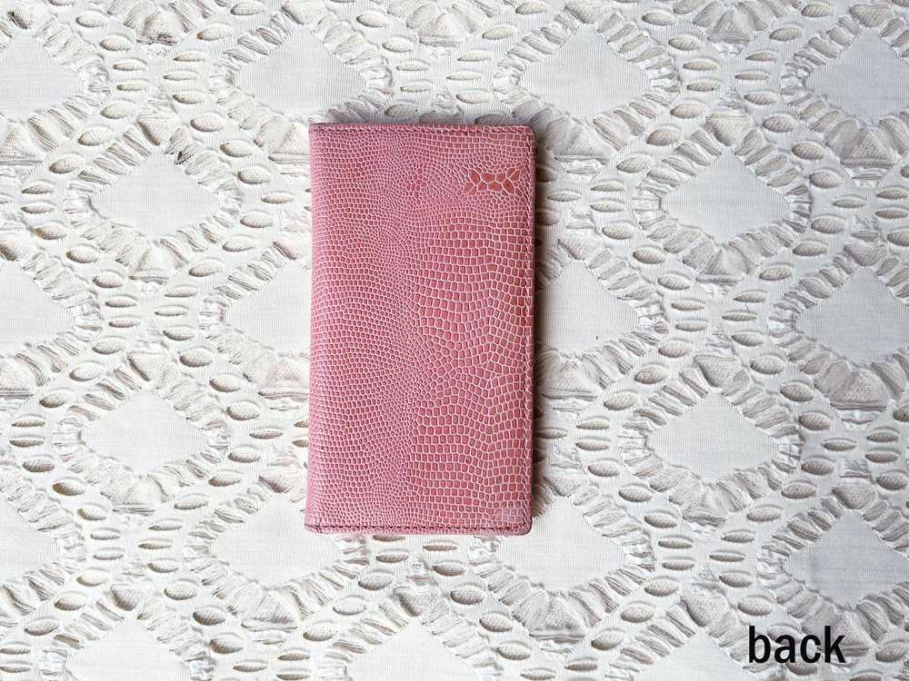 Ungaro Paris UNGARO PARIS Pink Genuine Leather Ca… - image 3