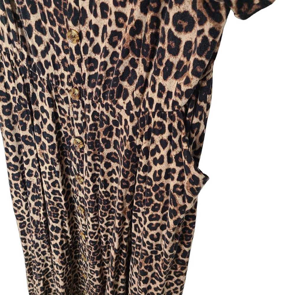 Other Torrid Wmns 2X Brown Leopard Short Sleeve M… - image 5