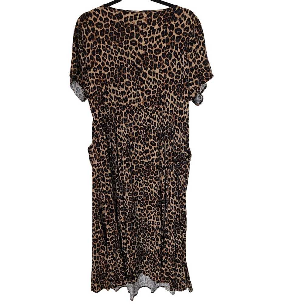 Other Torrid Wmns 2X Brown Leopard Short Sleeve M… - image 9