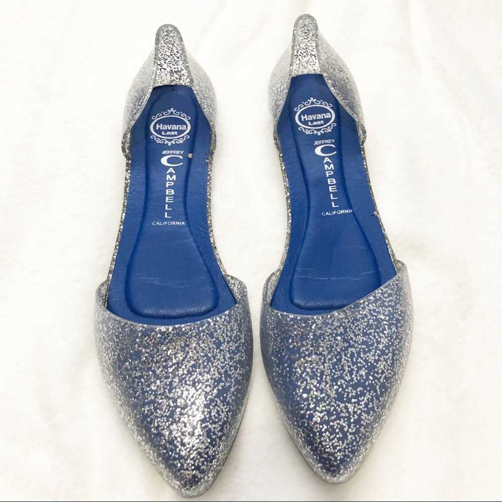 Jeffrey Campbell Jeffrey Campbell silver jelly lo… - image 2