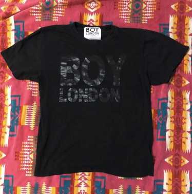 Boy London BOY LONDON spellout tee m hole