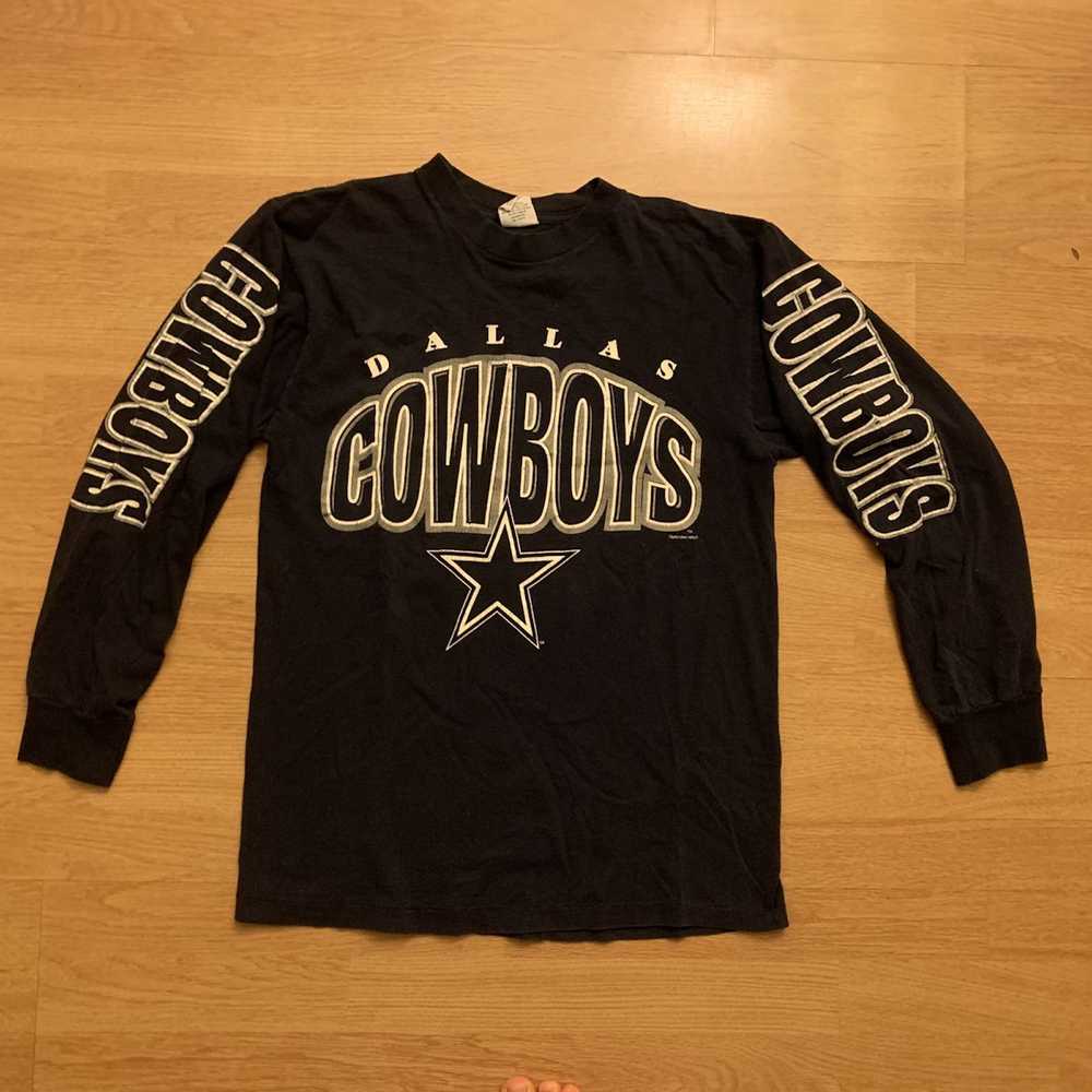 NFL × Vintage Vintage 90s Dallas Cowboys Longslee… - image 1