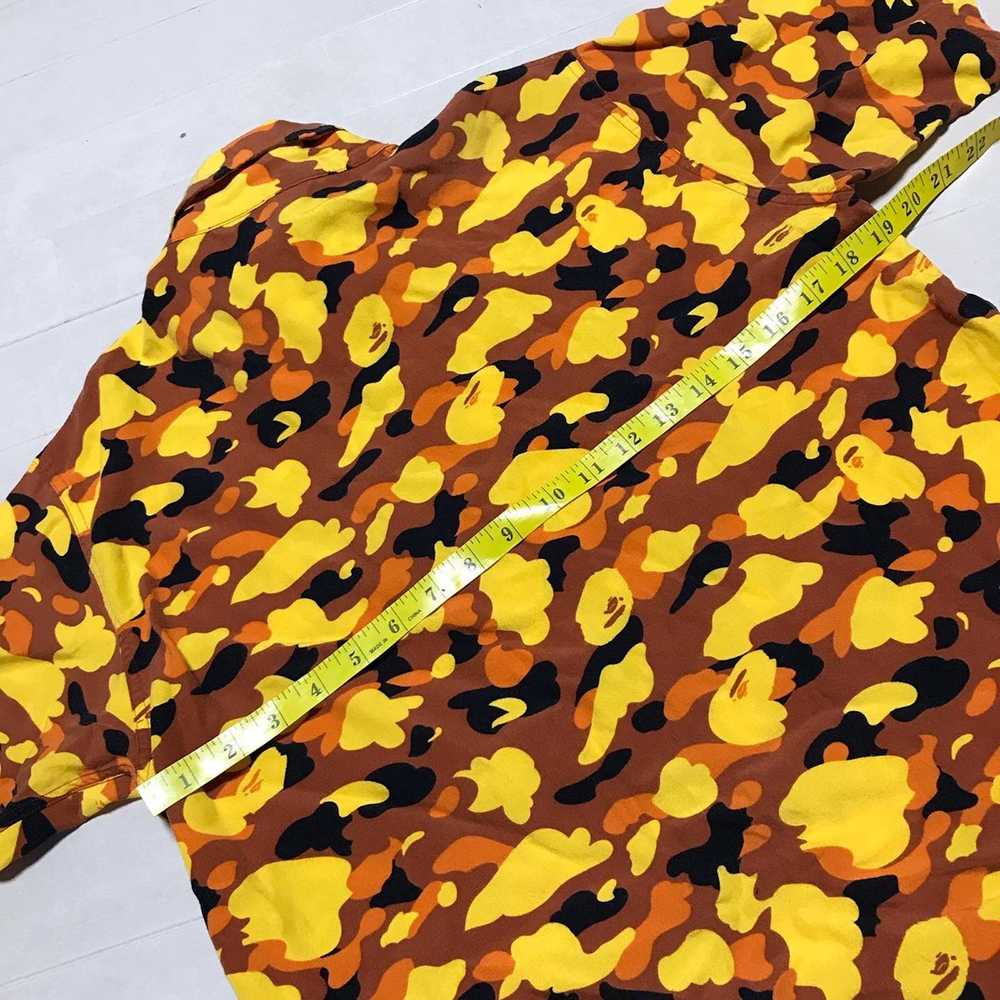 Bape BAPE Orange Camo Short Sleeve shirt - image 4