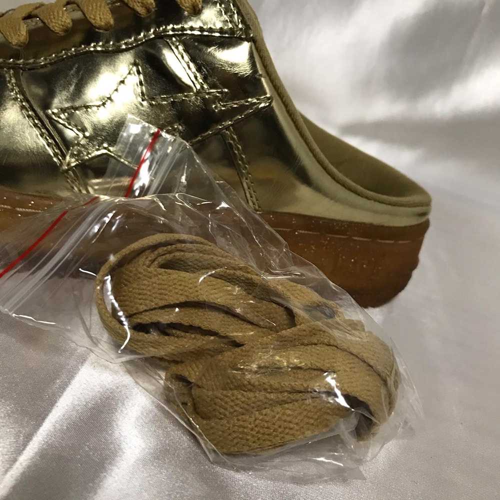 Bape BAPE Sta Sandals Gold leather - image 3