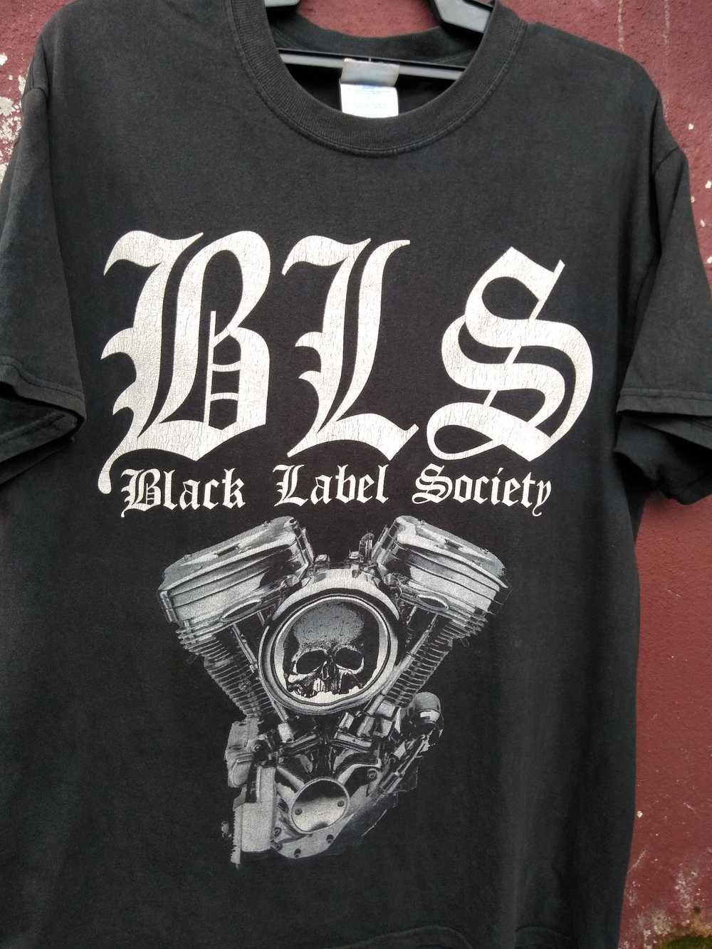 Band Tees × Vintage Vintage 2003 Black Label Soci… - image 2