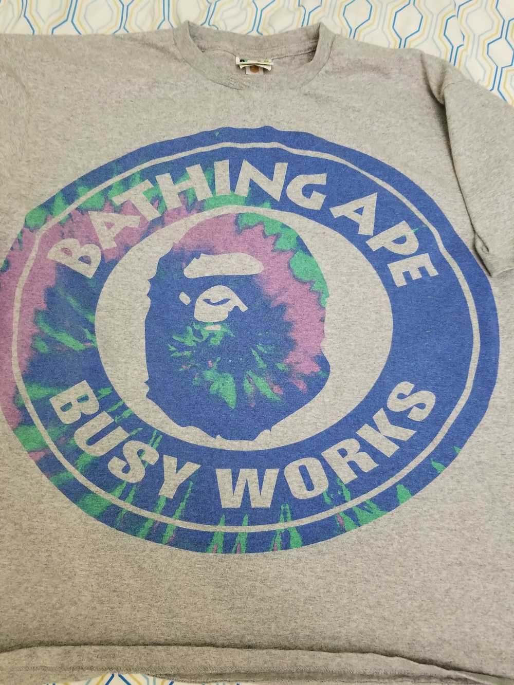 Bape Bape Bathing Ape Busy Works Pigment Tie Dye … - image 7