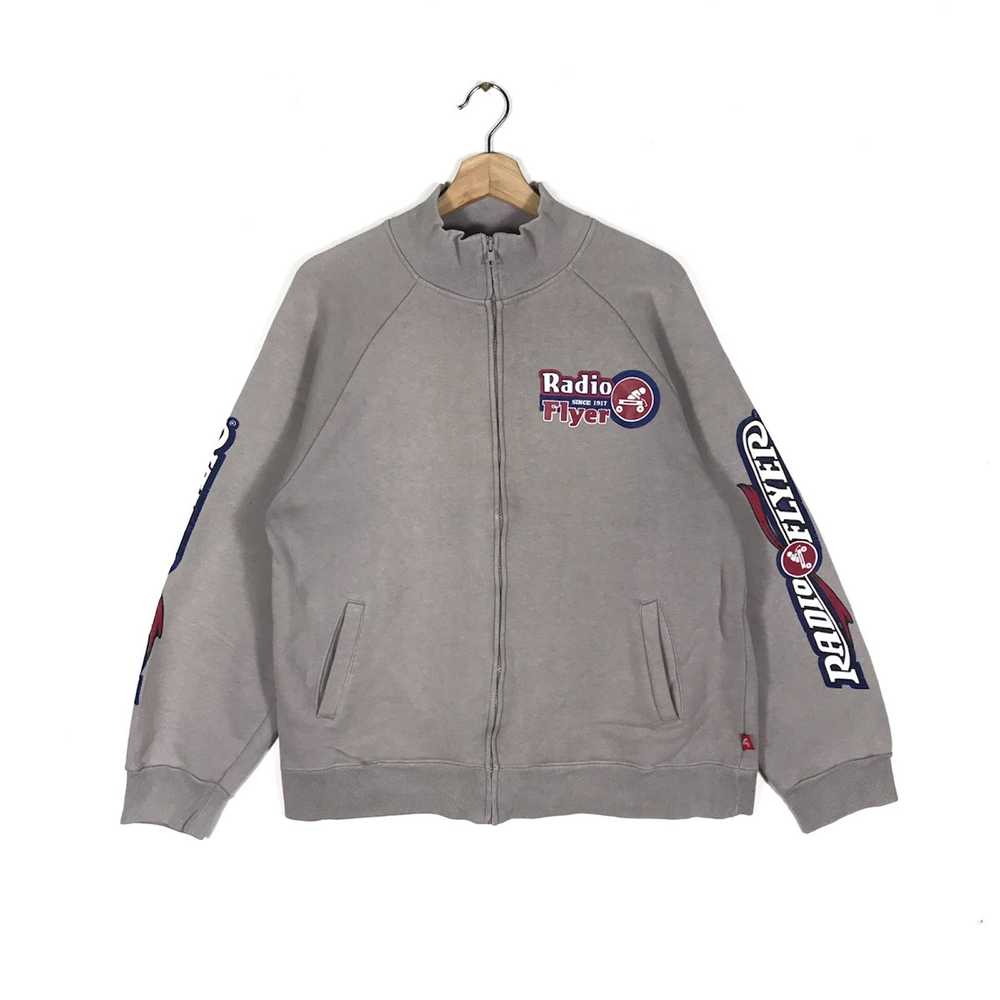 Racing × Very Rare × Vintage Radio Flyer sweatshi… - image 1