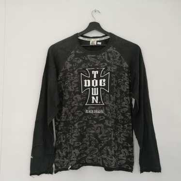 Dogtown × Sukajan T Shirts DOG TOWN Black Dragon … - image 1