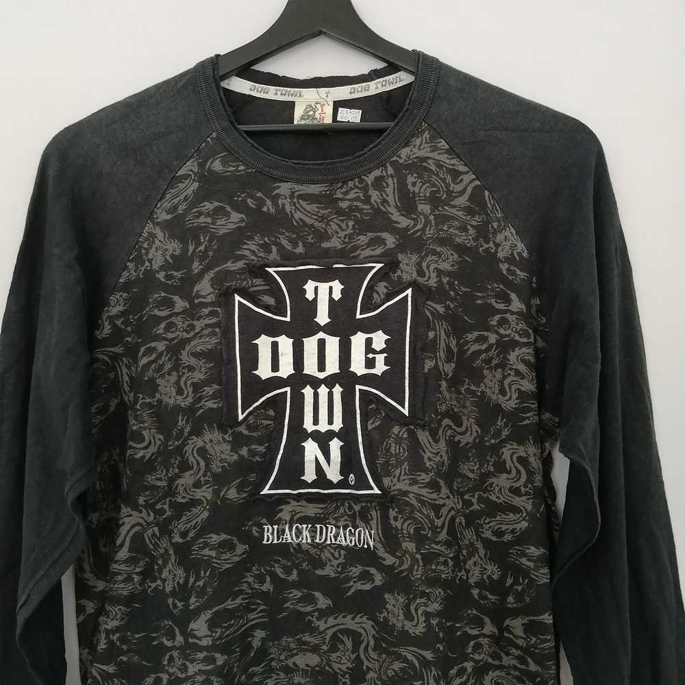 Dogtown × Sukajan T Shirts DOG TOWN Black Dragon … - image 4