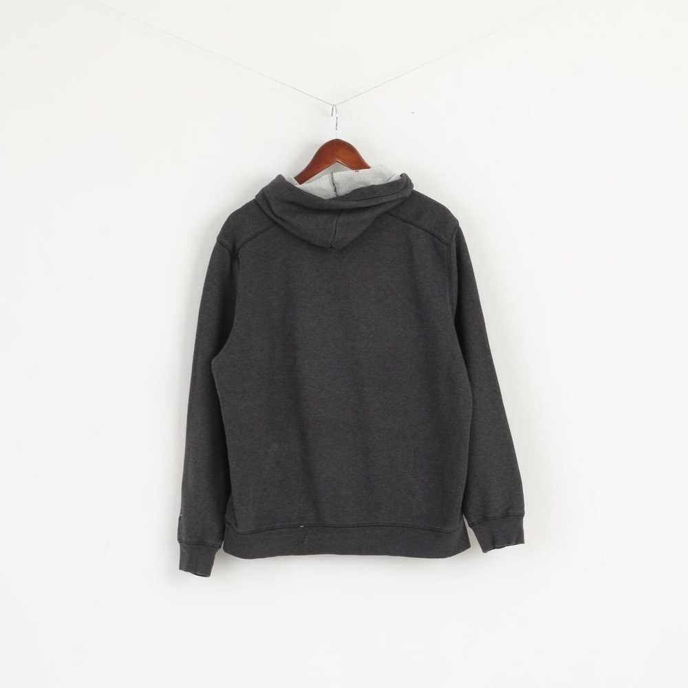 Puma Puma Men L (M) Sweatshirt Dark Grey Hooded 6… - image 8