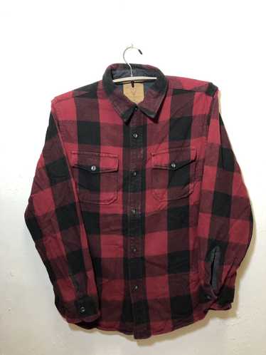Flannel × Vintage AMERICAN EAGLE OUTFITTERS Red F… - image 1