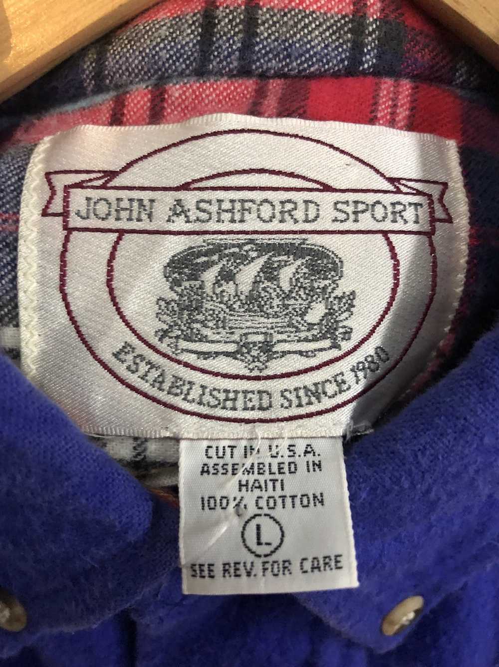 Flannel × John Ashford × Vintage Vintage John Ash… - image 5