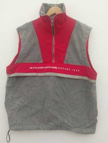 非売品!コカコーラ長野オリンピックMIZUNOベンチコート1998 高価値セリー 非売品!コカコーラ長野オリンピックMIZUNOベンチ